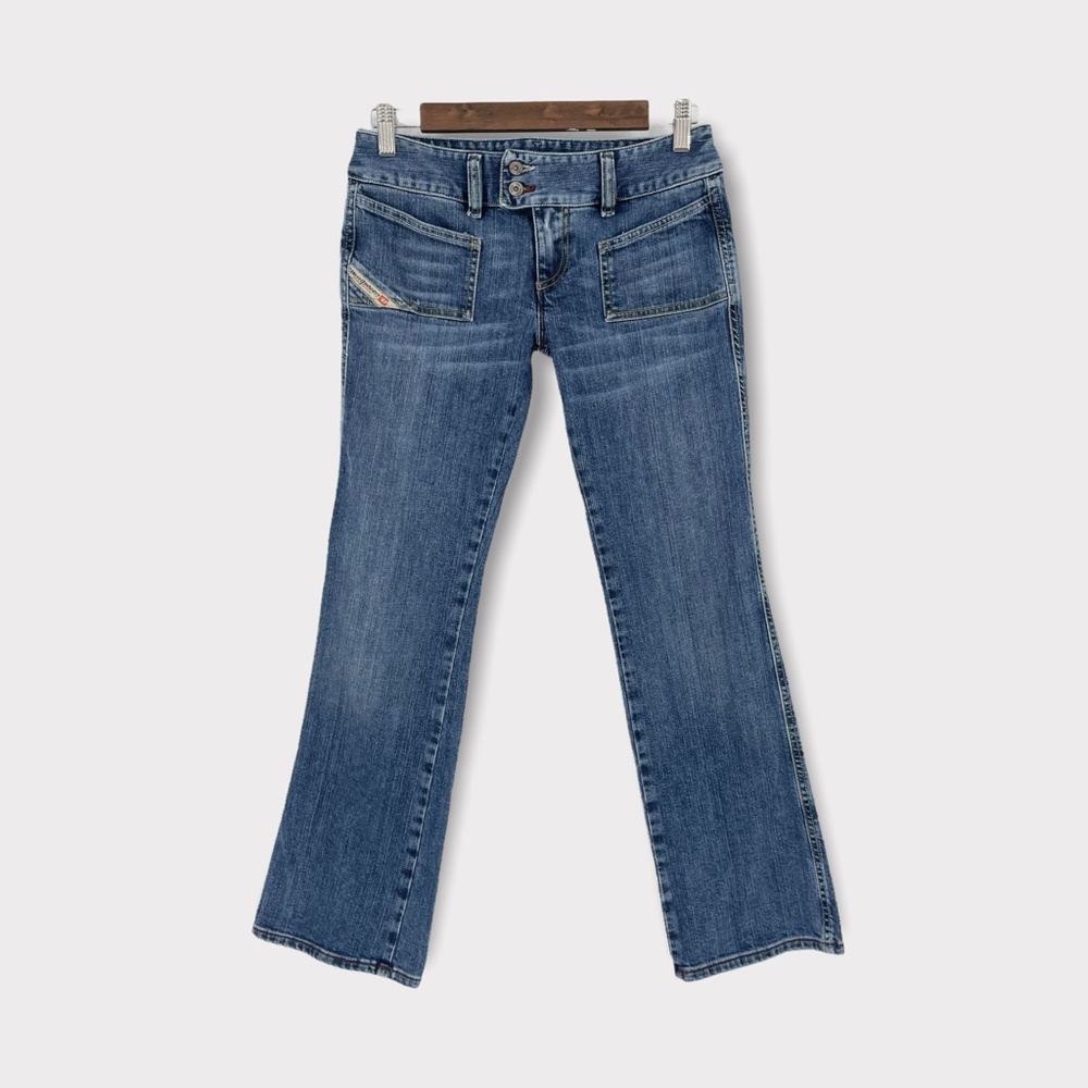 Diesel Hush DS Bootcut Low Rise Jeans Size 28